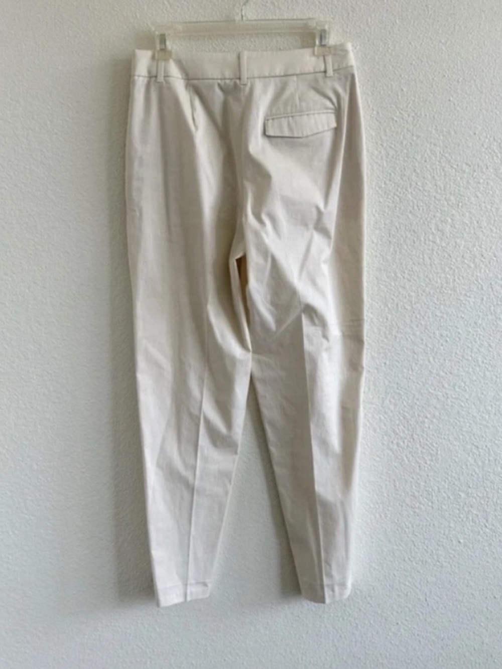 NWT J. Crew Willa Straight Leg Lightweight Chino Pants Ivory - Picture 5 of 8